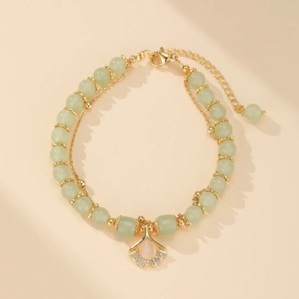 Apricot Leaf Bracelet (𝑷𝒓𝒆𝒎𝒊𝒖𝒎 𝑸𝒖𝒂𝒍𝒊𝒕𝒚) - Image 2